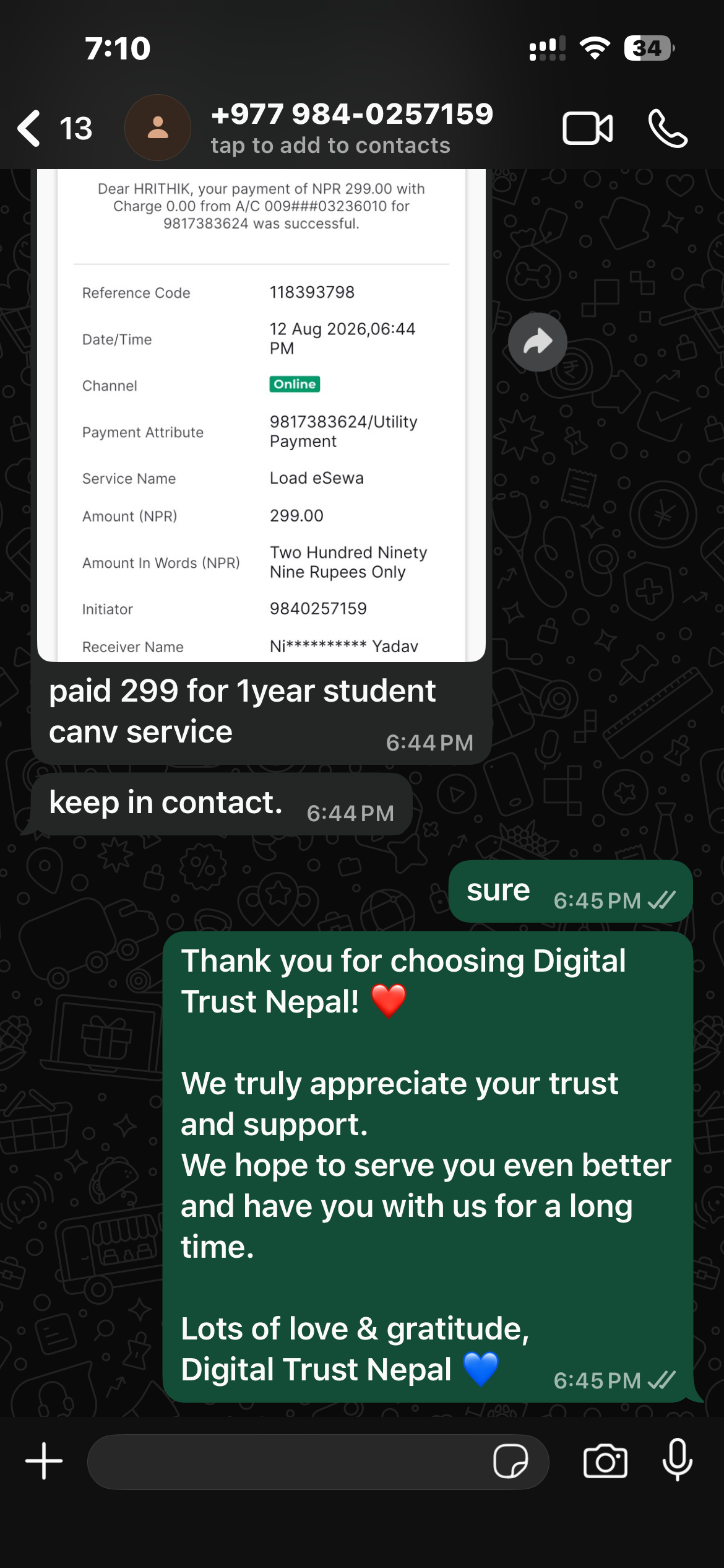 Customer satisfaction review 27